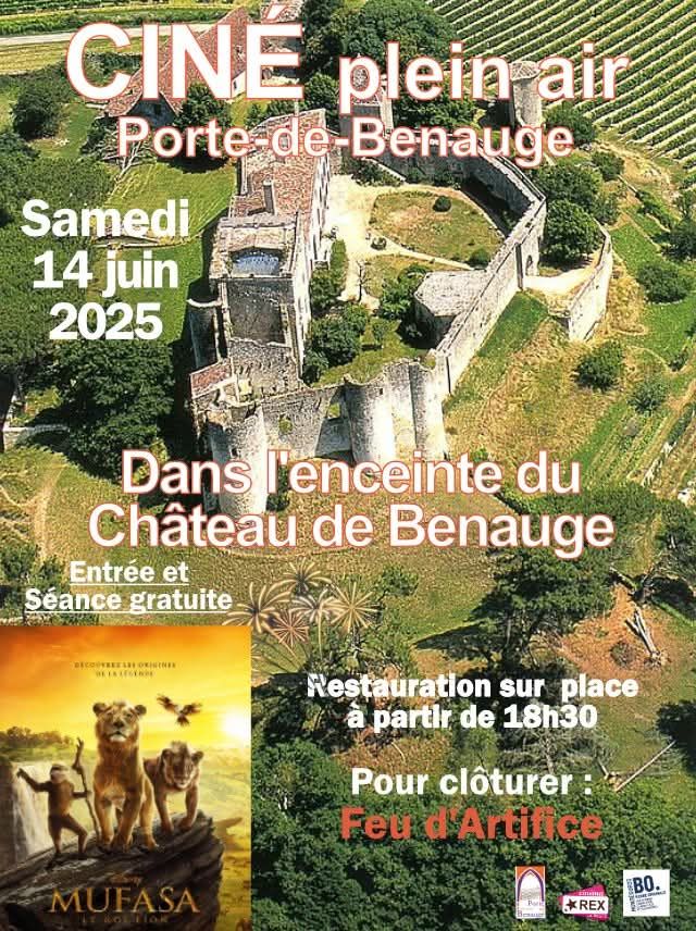 Cinéma en plein-air à Benauge !